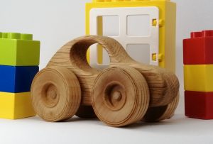 babys first car natural wood