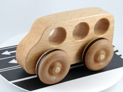quality wooden toy bus